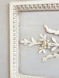 Painted antique French mirror