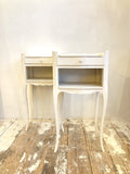 Pair of painted French bedsides