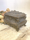 Ornate Italian brass casket