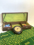 Retro toy roulette set