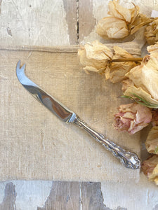 Silver plated cheese knife