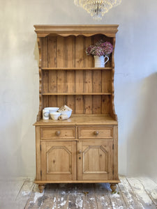 Victorian pine dresser