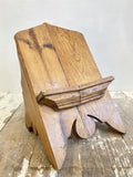 Old pine book rest