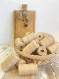 Old jute twine - bundles of three