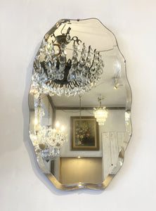 Art Deco Cloud Mirror - Portrait