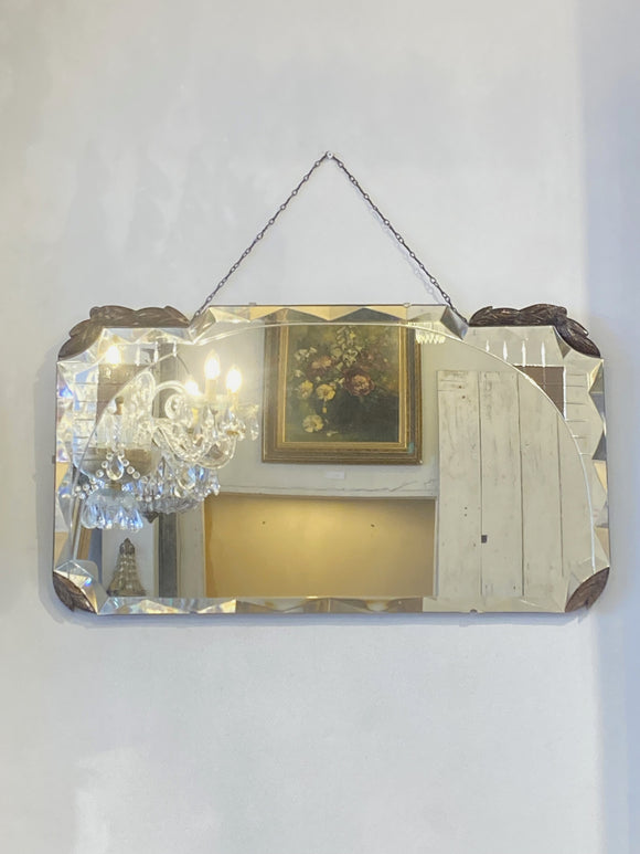 Unusual Art Deco Mirror