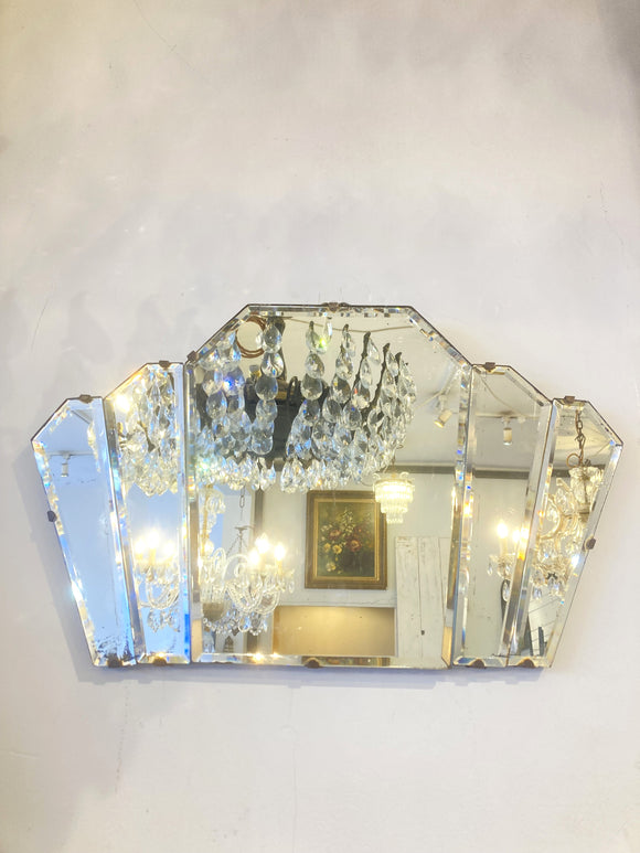 Small Art Deco Odeon mirror