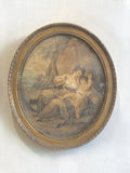 C19th Shakespeare watercolours in original gilt frames