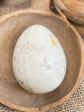 Antique glazed broody egg