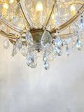 Large vintage Marie Therese birdcage chandelier