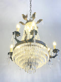 Antique empire waterfall chandelier