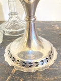 Early 1900's English silver plated tazza