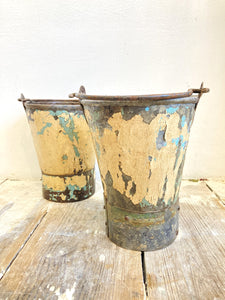 Old Indian buckets