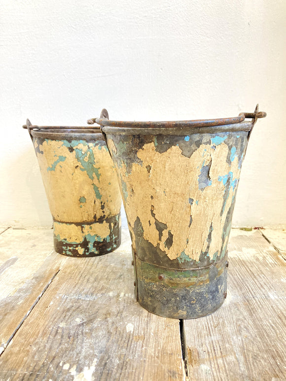 Old Indian buckets