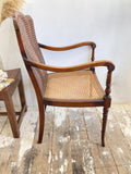 Victorian mahogany desk chair