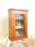 Antique German display cabinet