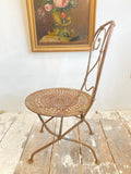 Rare antique French child's bistro set