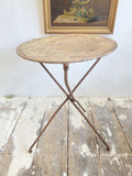 Rare antique French child's bistro set