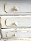 Painted tabletop drawers