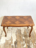 French oak coffee table